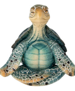 LOTUS POSITION YOGA TURTLE FIGURINE