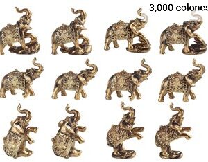 Golden Miniature Thai Elephant