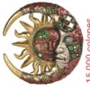 Mosaic Celestial Red and Gold