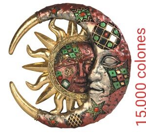 Mosaic Celestial Red and Gold
