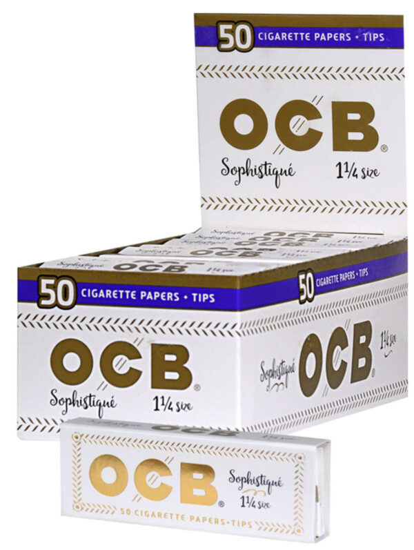 OCB Sophistique 1 1 4 Rolling Papers Tips