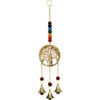 Brass Bell Chime Chakras - Tree of Life (