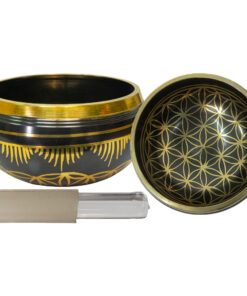 Colored Singing Bowl Small - Flower of Life