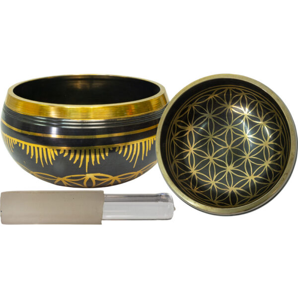 Colored Singing Bowl Small – Flower of Life