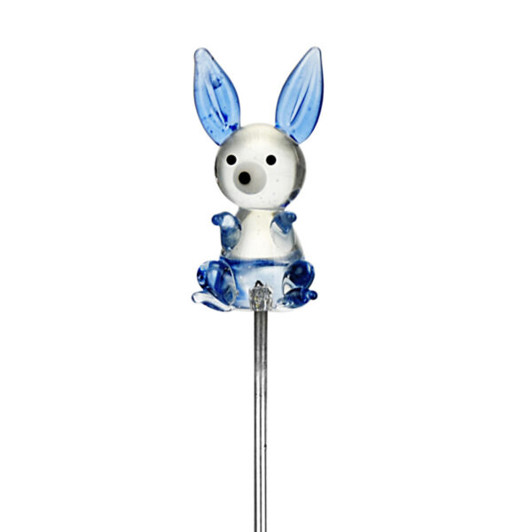 5 Glass Poker Hairpin Bunny