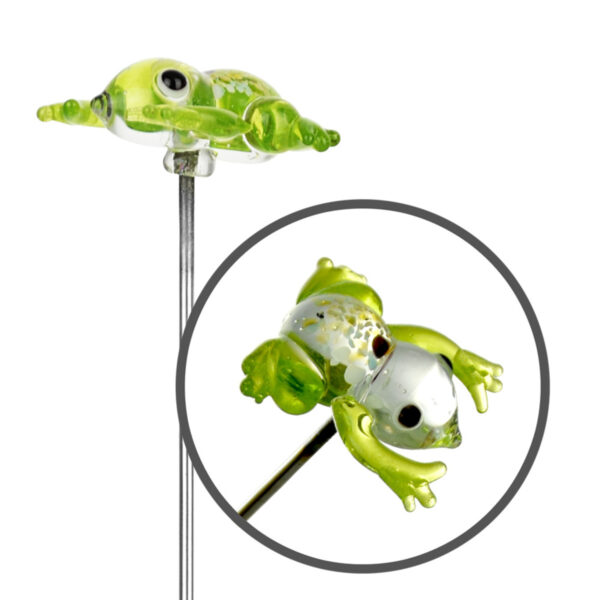 5 Glass Poker Hairpin Frog