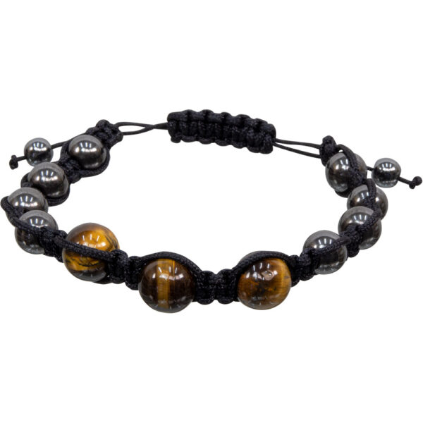 Magnetic Hematite Bracelet – Tiger Eye (