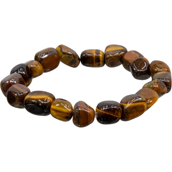 Tumbled Stones Bracelet Tiger Eye (pack of 6) Tumbled Stones Bracelet Tiger Eye