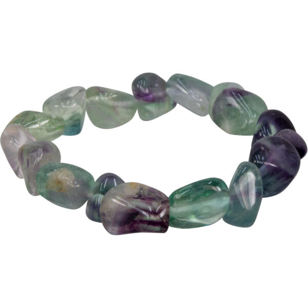 Tumbled Stones Bracelet Fluorite