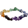 Gemstone Chips Elastic Bracelet 7 Chakras