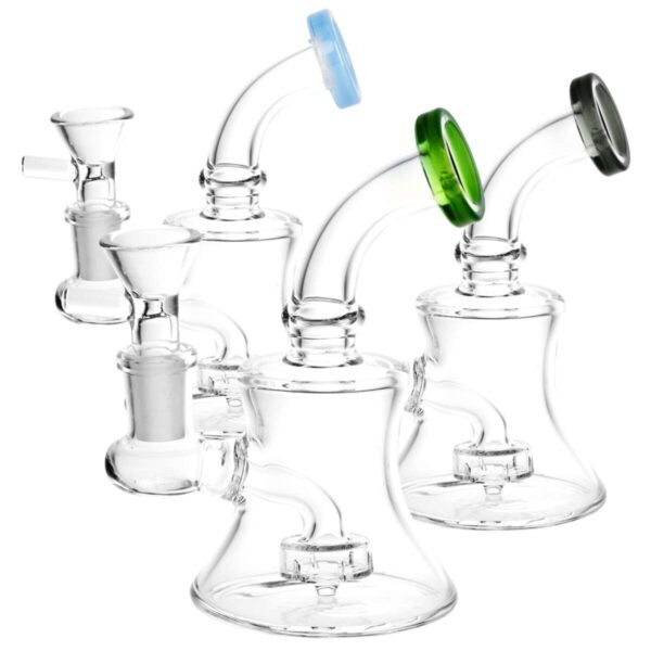 Bent Neck Bell Mini Water Pipe