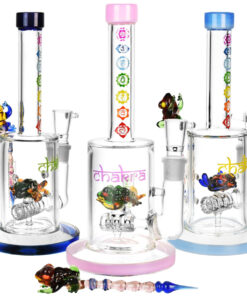 Chakra Frog Water Pipe w Stir Tool