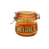 Glass Storage Jar Weedies Small