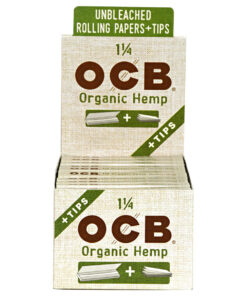 OCB Organic Hemp Papers + Tips