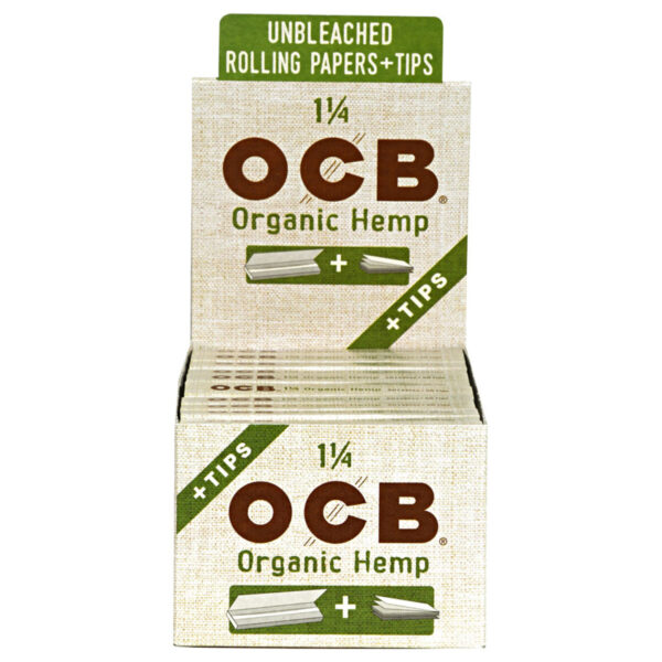 OCB Organic Hemp Papers + Tips