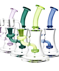 Bent Neck Bell Mini Water Pipe