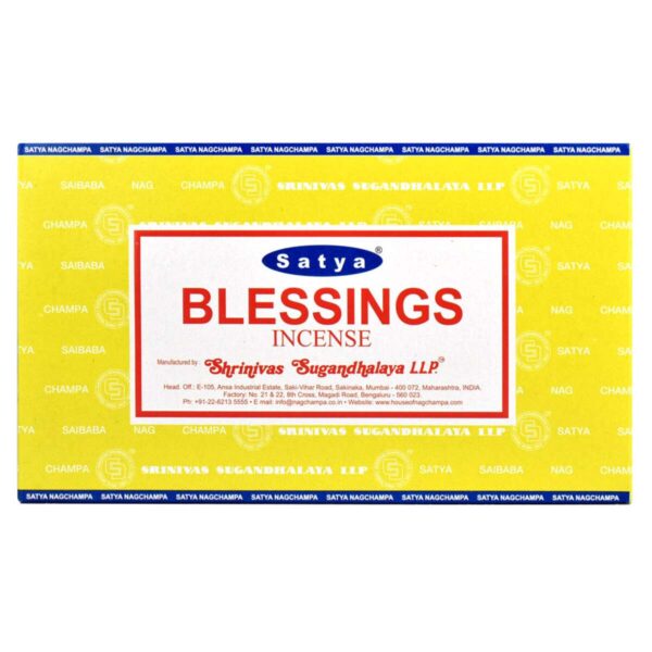 Satya 15g Incense Sticks Blessings