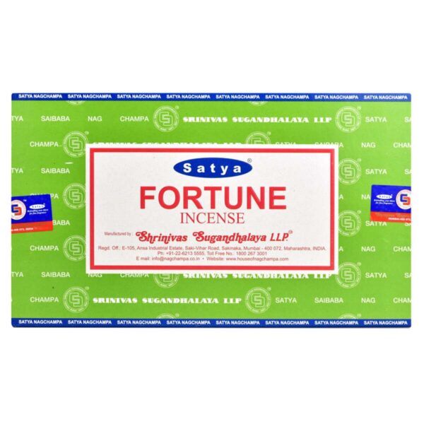 Satya 15g Incense Sticks  Fortune