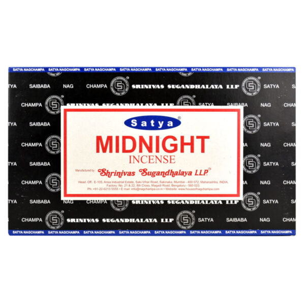 Satya 15g Incense Sticks  Midnight