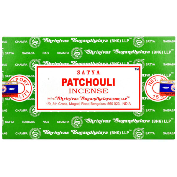 Satya 15g Incense Sticks Supreme PatchoulI