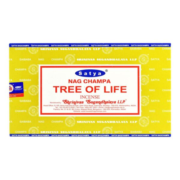 Satya 15g Incense Sticks  Tree of Life