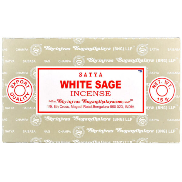 Satya 15g Incense  White Sage