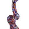 Splatter Frit Bubbler Pipe 6.25