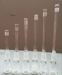 glass downstem pipe 14 5mm 18 8mm female