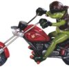 Frog on Motorcycle