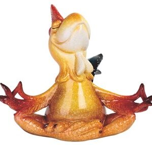 Rooster Yoga-Sitting