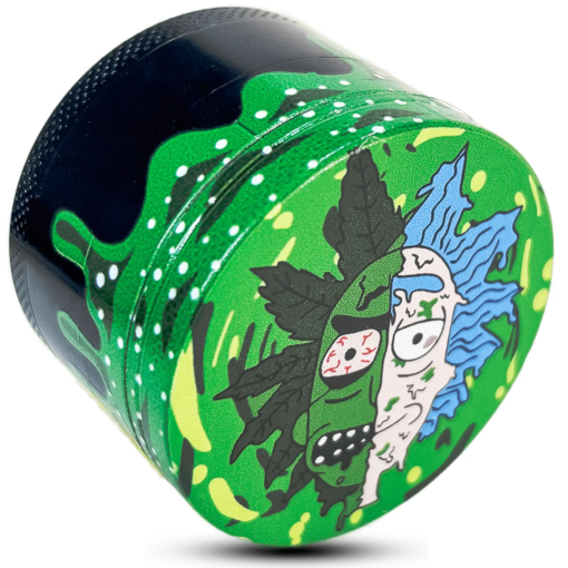 2 Inch 4-Layer Tobacco Herb Grinder, Cartoon, 50mm