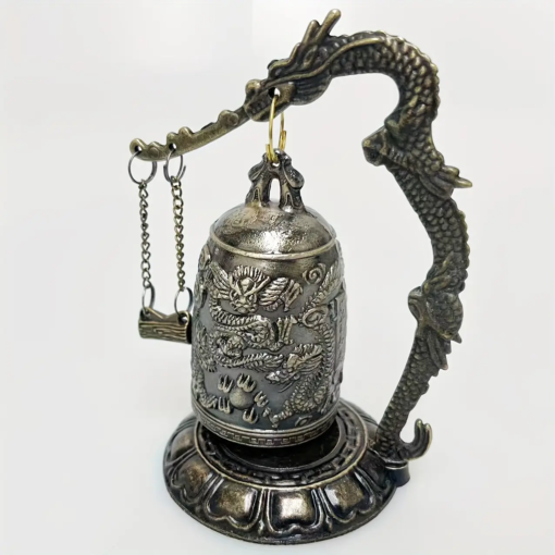 Antique Bronze Dragon Bell Ornament