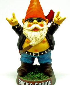Big Rock and Gnome Figurine