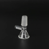 Male Glass Bowl Clear Color ForBong With Handle 14mm