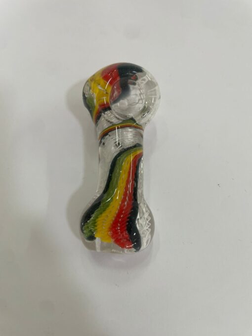 Rasta Hand Pipe – 4 inches