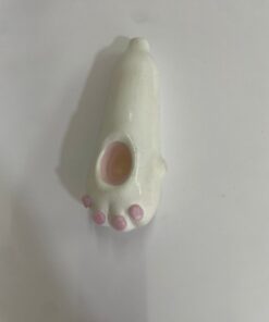 Ceramic Cat Paw Pipe - 4 Inches
