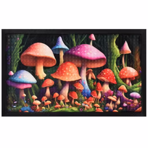 Decorative Door Mat | Mushroom Garden | 18″x30″