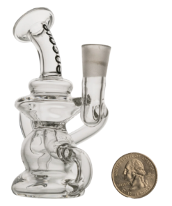 Uniqe Glass Bongs Halloween Style Hookahs 7 Inch Mini Small Oil Dab Rigs Beaker Showerhead Perc Percolator