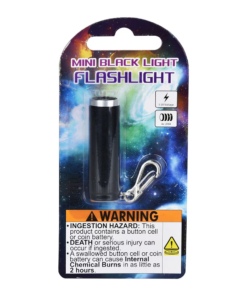 Mini Black Light Flashlight Keychain