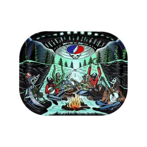 Grateful Dead x Pulsar Mini Metal Rolling Tray | Close Encounters | 7″x5.5″