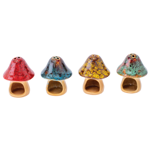 Fujima Small Glazed Mushroom Cone Ceramic Incense Burner | 2.75″ |