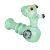 Smoking Alien Glass Hand Pipe | 5"